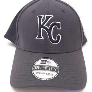 New Era 39THIRTY Kansas City Royals Men's Gray Cap